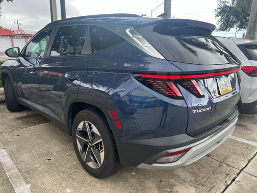 Atlantis Blue 2025 Hyundai TUCSON SEL Convenience