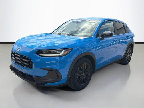 Boost Blue Pearl 2026 Honda HR-V 2WD Sport