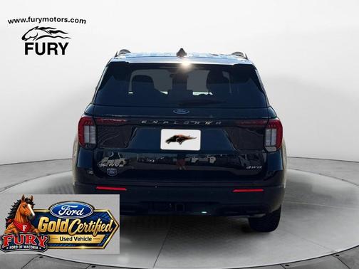 Agate Black Metallic 2025 Ford Explorer Active