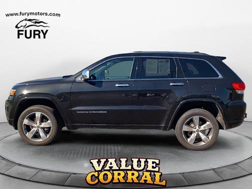 Brilliant Black Crystal Pearlcoat 2016 Jeep Grand Cherokee Overland