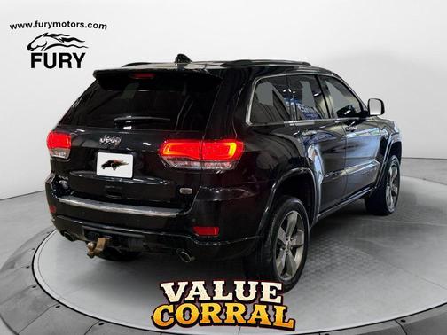 Brilliant Black Crystal Pearlcoat 2016 Jeep Grand Cherokee Overland