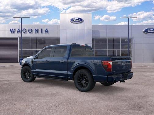 Antimatter Blue Metallic 2026 Ford F-150 Lariat