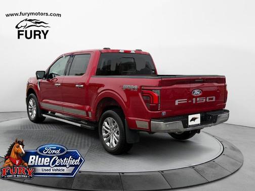 Rapid Red Metallic Tinted Clearcoat 2024 Ford F-150 Lariat