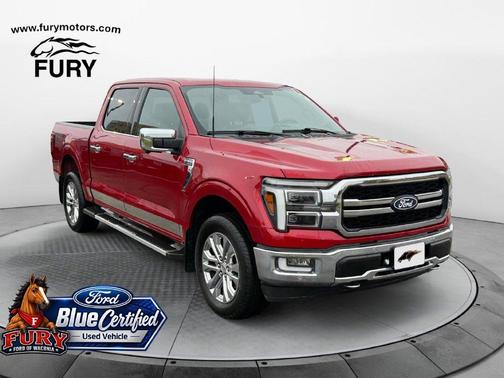 Rapid Red Metallic Tinted Clearcoat 2024 Ford F-150 Lariat