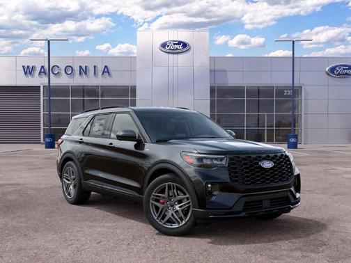 Agate Black Metallic 2027 Ford Explorer ST-Line