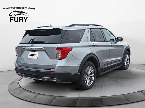 Silver Metallic 2020 Ford Explorer XLT