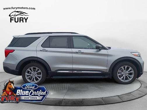 Silver Metallic 2020 Ford Explorer XLT