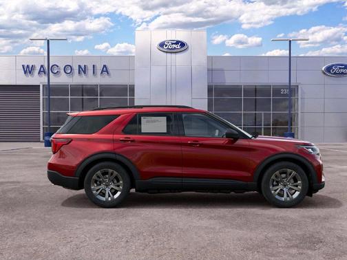 Ruby Red Metallic Tinted Clearcoat 2027 Ford Explorer