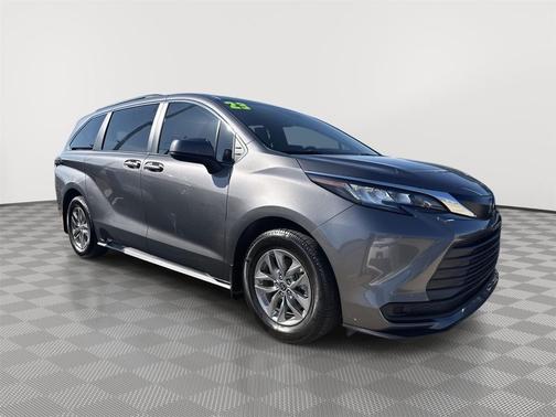 Predawn Gray Mica 2023 Toyota Sienna LE