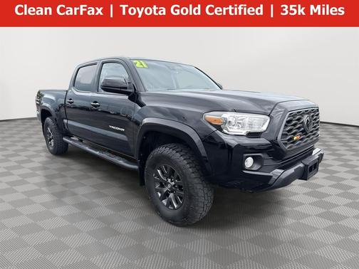Midnight Black Metallic 2021 Toyota Tacoma SR5