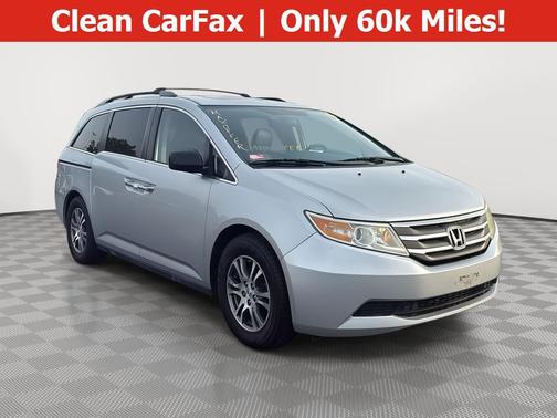 Alabaster Silver Metallic 2013 Honda Odyssey EX-L