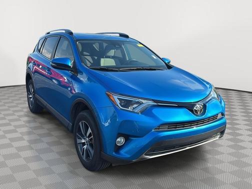 Electric Storm Blue 2018 Toyota RAV4 XLE