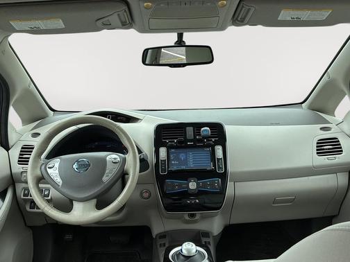 Gun Metallic 2015 Nissan Leaf SV