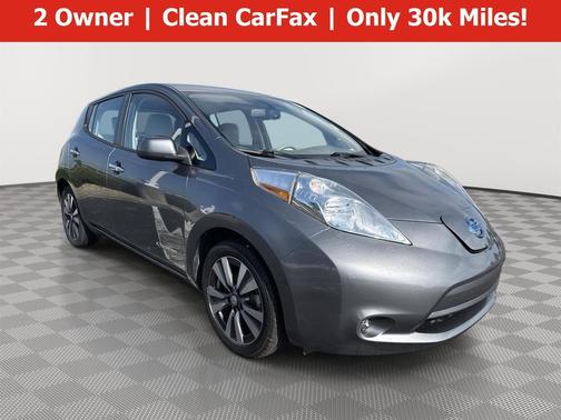 Gun Metallic 2015 Nissan Leaf SV