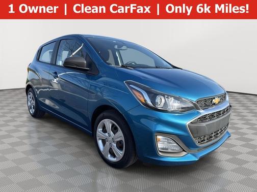 Caribbean Blue Metallic 2020 Chevrolet Spark LS