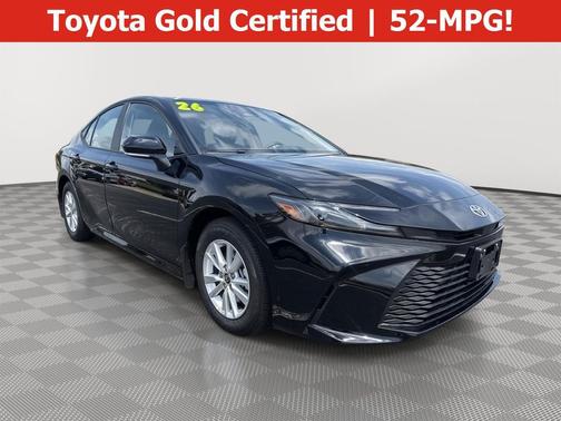 Midnight Black Metallic 2026 Toyota Camry LE