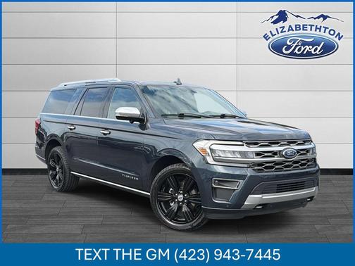 Stone Blue Metallic 2023 Ford Expedition Max Platinum