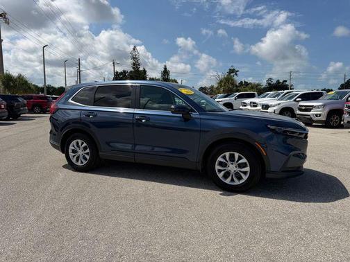 Blue 2025 Honda CR-V LX 2WD