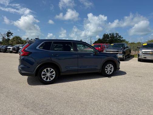 Blue 2025 Honda CR-V LX 2WD