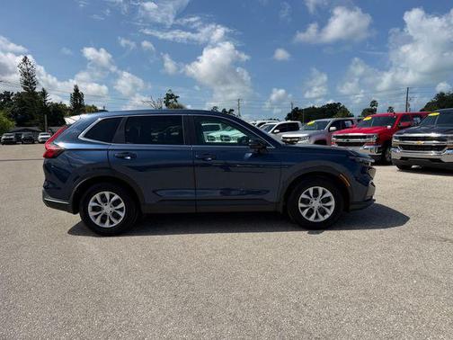Blue 2025 Honda CR-V LX 2WD