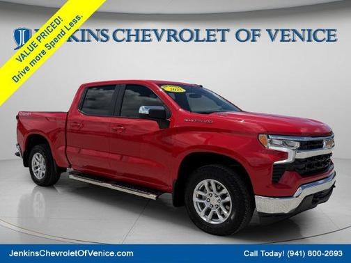 Red Hot 2025 Chevrolet Silverado 1500 LT