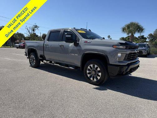 Slate Gray Metallic 2025 Chevrolet Silverado 2500 Custom