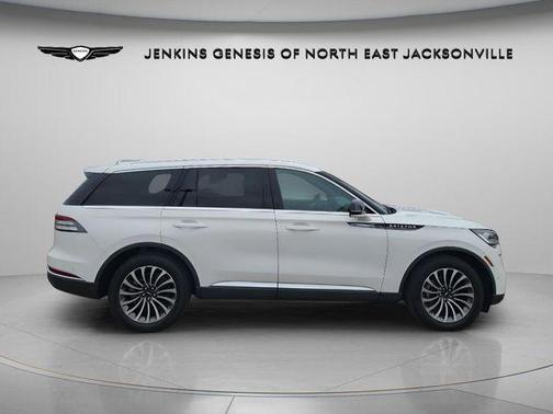 PRISTINE WHITE MET 3C 2023 Lincoln Aviator Reserve AWD