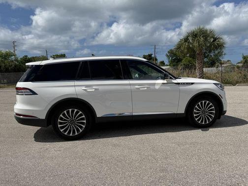 PRISTINE WHITE MET 3C 2023 Lincoln Aviator Reserve AWD