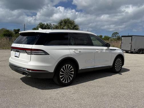 PRISTINE WHITE MET 3C 2023 Lincoln Aviator Reserve AWD