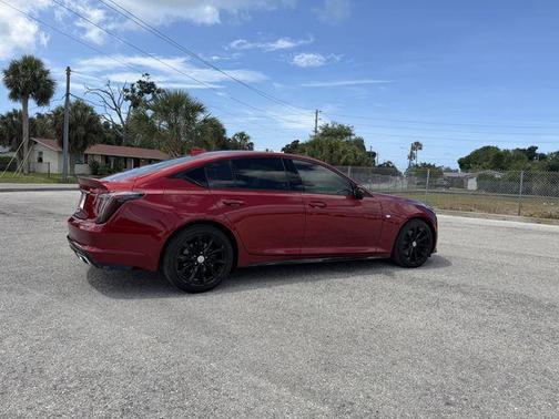 Radiant Red Tintcoat 2024 Cadillac CT5 Sport