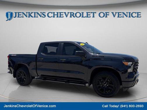 Dark Ash Metallic 2023 Chevrolet Silverado 1500 Custom
