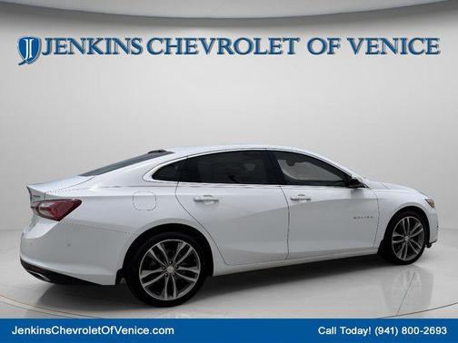 Summit White 2022 Chevrolet Malibu FWD Premier