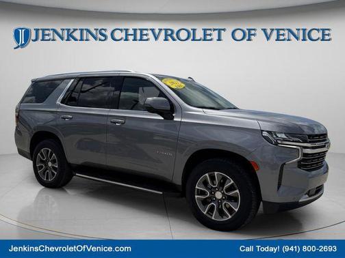 Satin Steel Metallic 2022 Chevrolet Tahoe LT