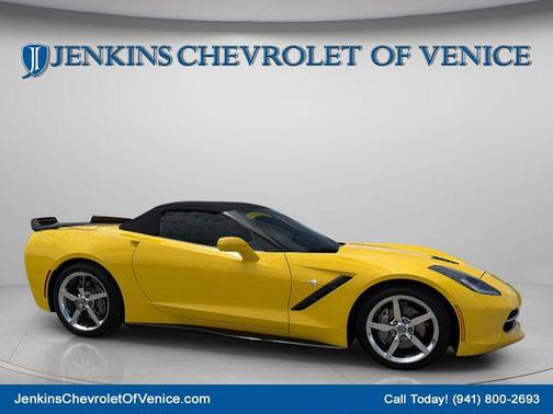 Velocity Yellow Tintcoat 2014 Chevrolet Corvette Stingray Base