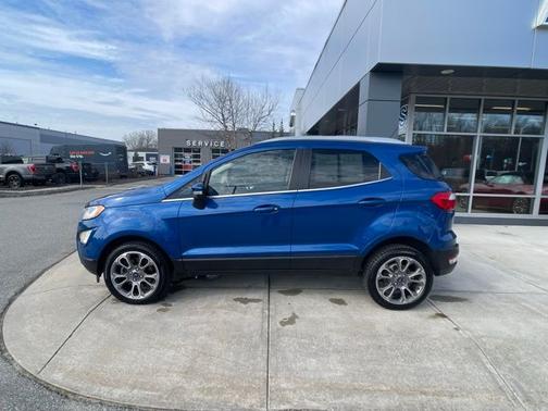 LIGHTNING BLUE METALLIC 2021 Ford EcoSport TITANIUM