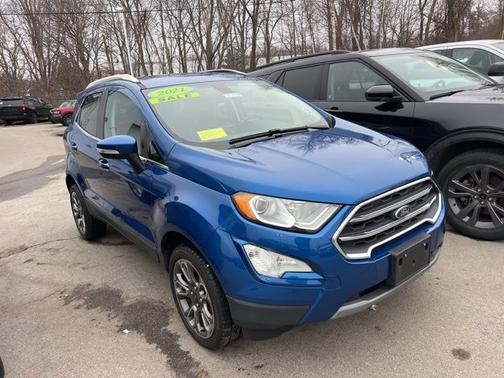 LIGHTNING BLUE METALLIC 2021 Ford EcoSport TITANIUM