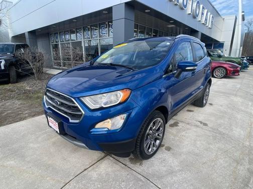 LIGHTNING BLUE METALLIC 2021 Ford EcoSport TITANIUM