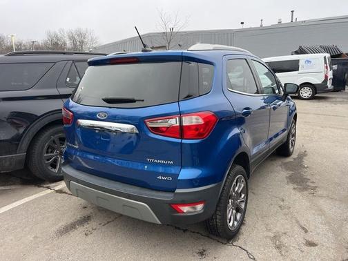 LIGHTNING BLUE METALLIC 2021 Ford EcoSport TITANIUM