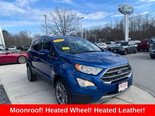 LIGHTNING BLUE METALLIC 2021 Ford EcoSport TITANIUM