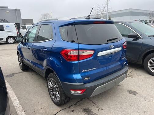 LIGHTNING BLUE METALLIC 2021 Ford EcoSport TITANIUM