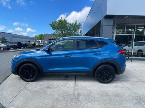 Aqua Blue 2020 Hyundai TUCSON VALUE