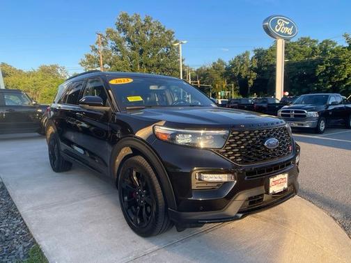 AGATE BLACK METALLIC 2023 Ford Explorer ST