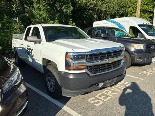 Summit White 2019 Chevrolet Silverado 1500 LD WT