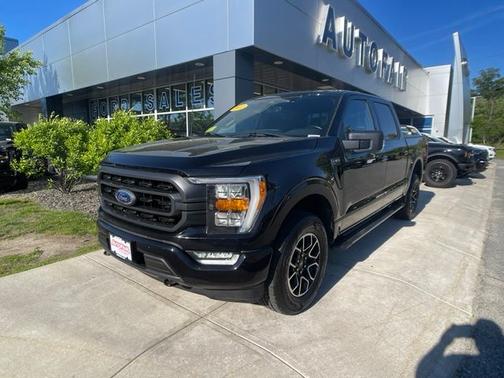 AGATE BLACK METALLIC 2022 Ford F-150 XLT