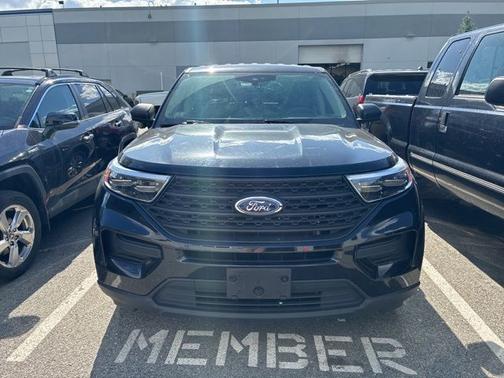 AGATE BLACK METALLIC 2020 Ford Explorer BASE