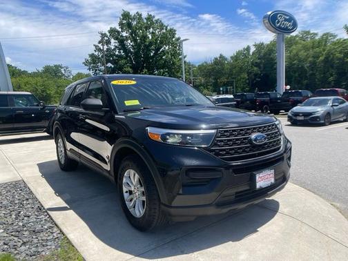 AGATE BLACK METALLIC 2020 Ford Explorer BASE