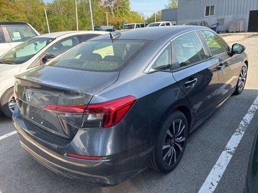 Gray 2022 Honda Civic EX