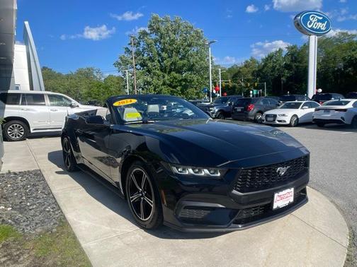 SHADOW BLACK 2024 Ford Mustang ECOBOOST PREMIUM