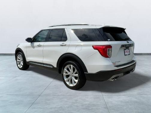 STAR WHITE MET TRI-COAT 2024 Ford Explorer PLATINUM