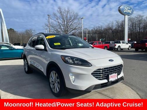 STAR WHITE METALLIC TRI-COA 2021 Ford Escape TITANIUM